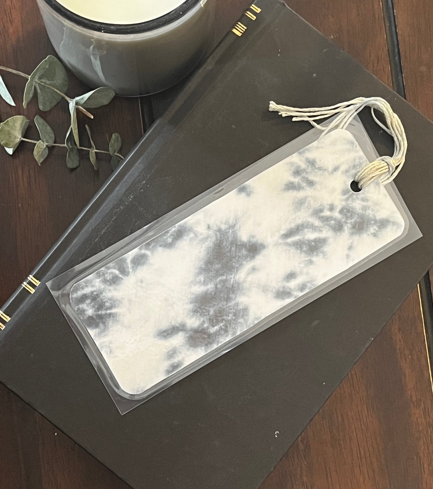 Marble Effect Bookmark